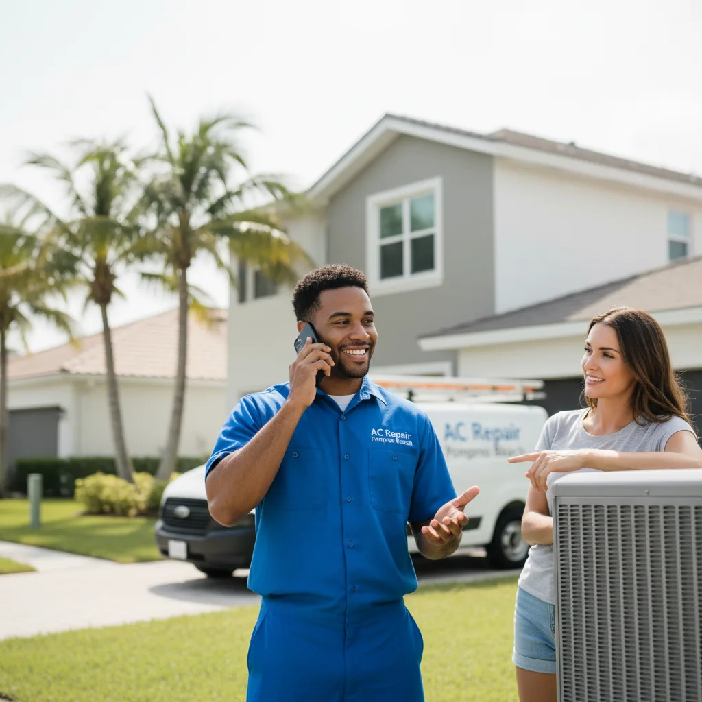 AC Repair Pompano Beach customer support in Fords